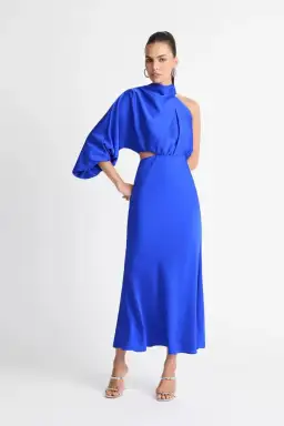 Sheike Olivia Maxi Dress Cobalt Blue Size 10 for rent on The Volte - image 4