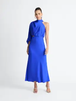 Sheike Olivia Maxi Dress Cobalt Blue Size 10 for rent on The Volte - image 1