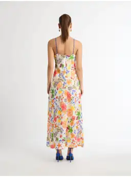 Sheike Summer Amour Linen Dress in Print Size AU 14 for rent on The Volte - image 3