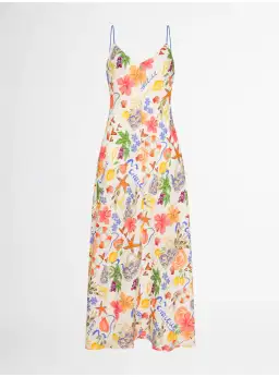 Sheike Summer Amour Linen Dress in Print Size AU 14 for rent on The Volte - image 4