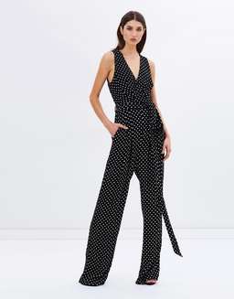 Rebecca Vallance Stracciatella Jumpsuit size 10 for rent on The Volte - image 1