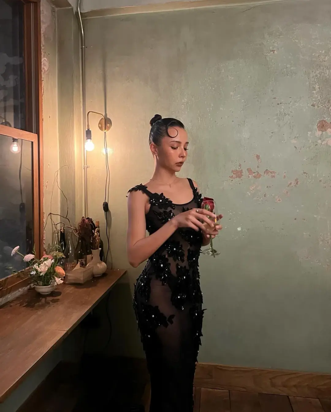 Cherie Ciara Maxi Dress Black Size S / AU 8 for rent on The Volte - main image