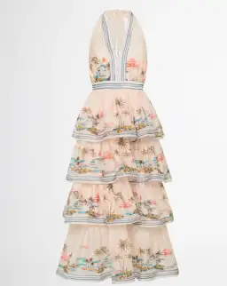 Sheike Riviera Max Dress Blush Pink Size 10 for rent on The Volte - image 5