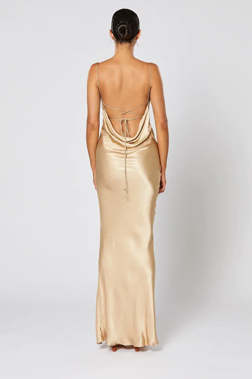 Winona Cheri Dress Gold Size XS / AU 6 for rent on The Volte - main image