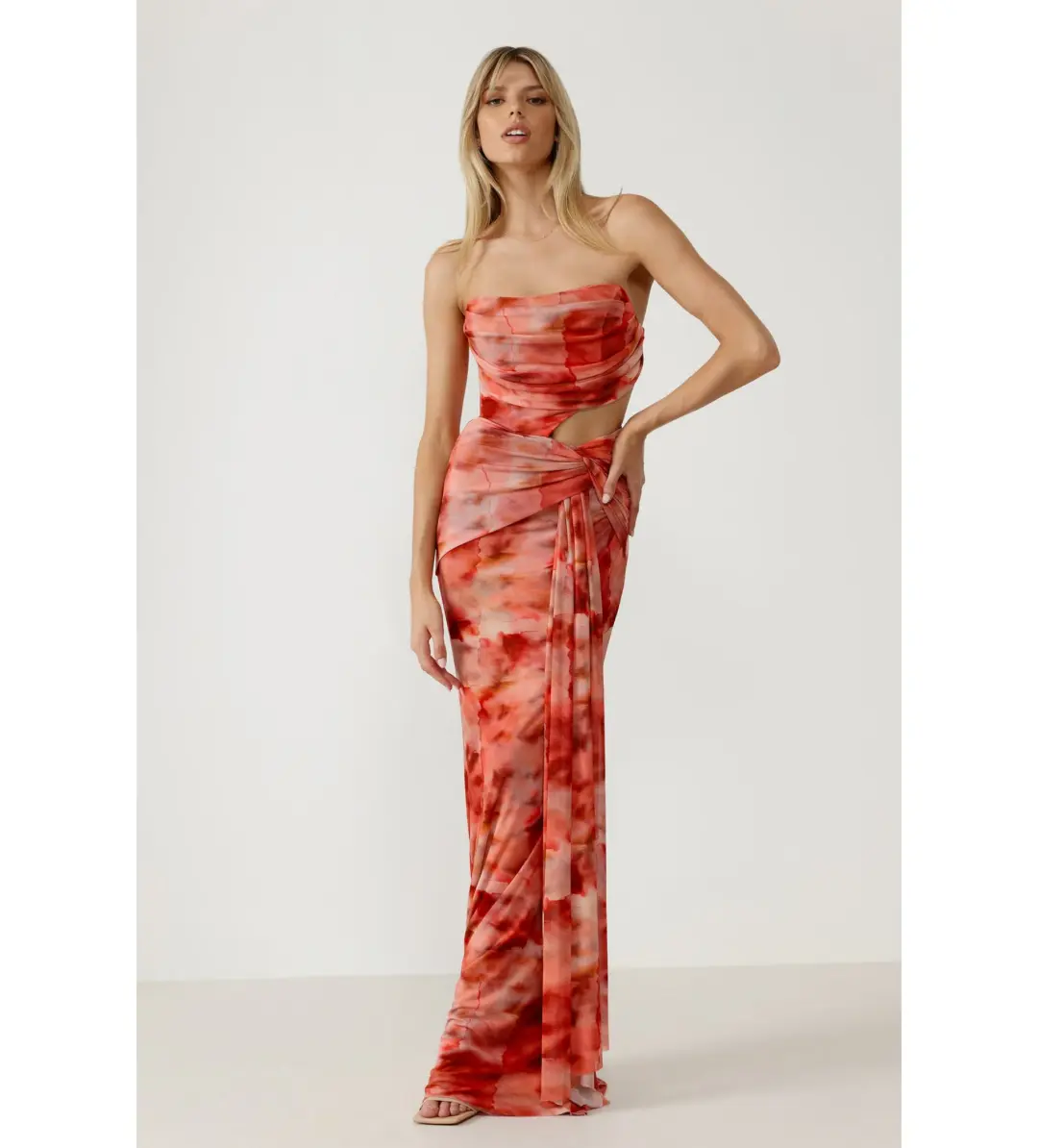 Lexi Fleur Dress Print Size 8 for rent on The Volte - main image