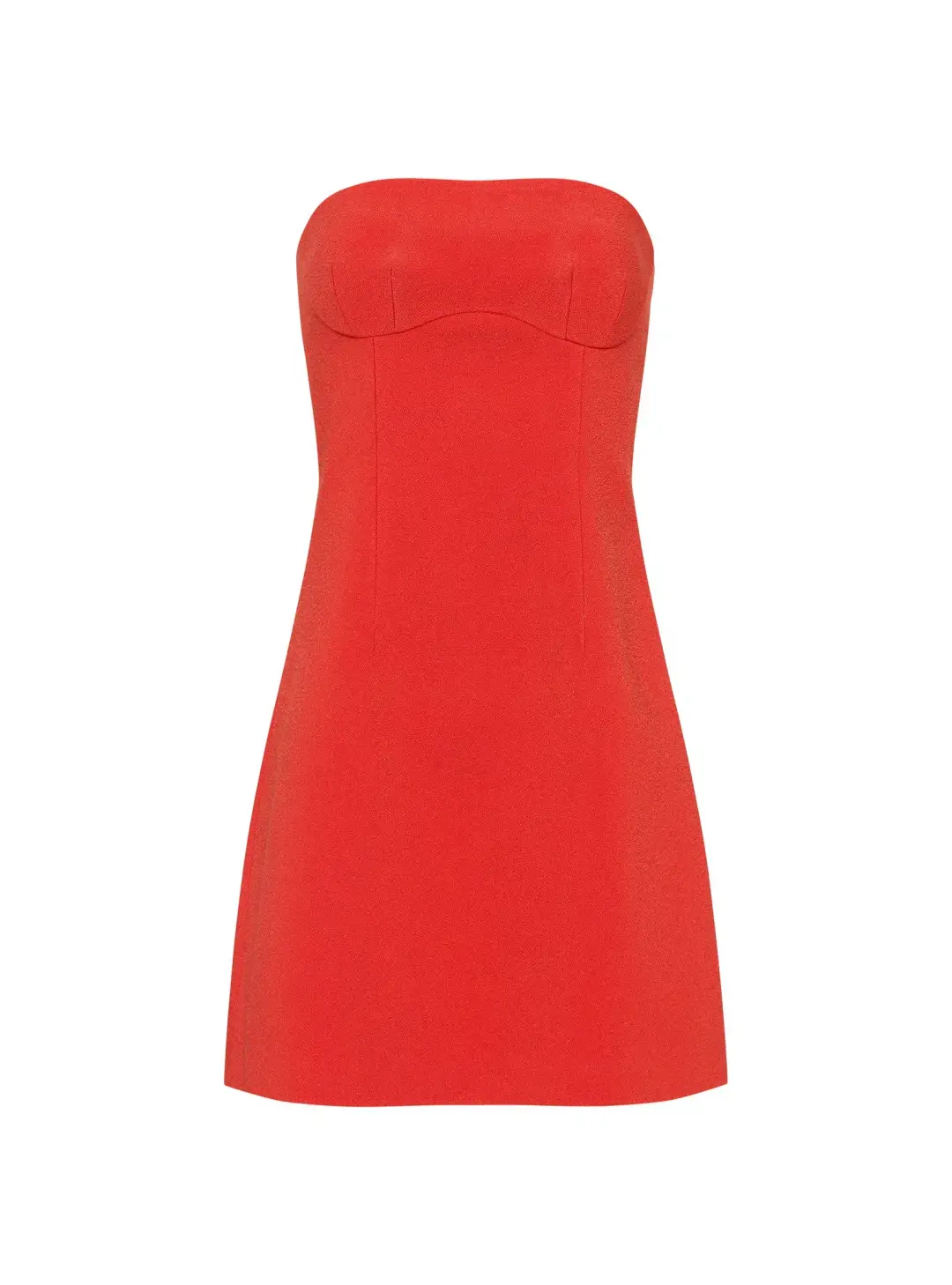Sir the Label Spoerri Sculpted Mini Dress in Red Size 1 / AU 8 for rent on The Volte - main image