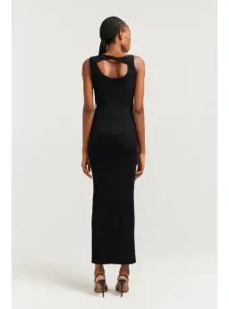 Henne Romee Knit Set in Black Size AU 8 for rent on The Volte - image 4