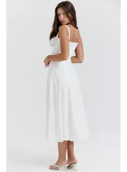 House of CB Carmen Dress White Size S / AU 8 for rent on The Volte - image 6