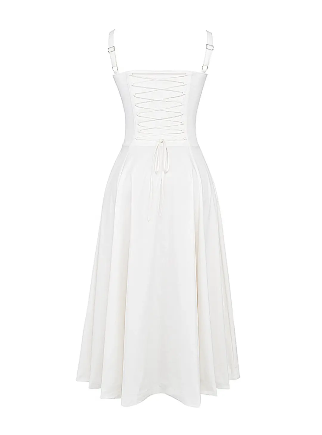 House of CB Carmen Dress White Size S / AU 8 for rent on The Volte - main image