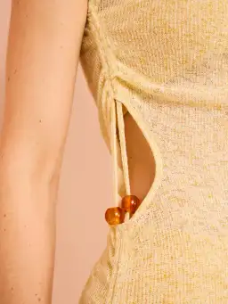 Tojha Ayanna Dress Sorbet Yellow Size 6 for rent on The Volte - image 4