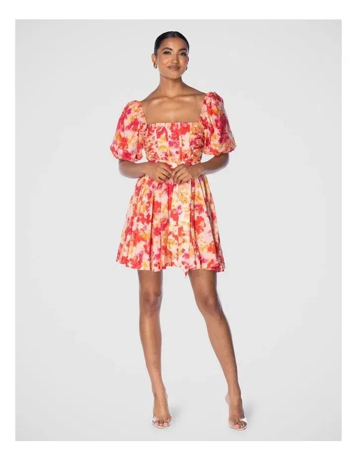 Pilgrim Janiya Mini Dress in Assorted Size 12 - Image 6