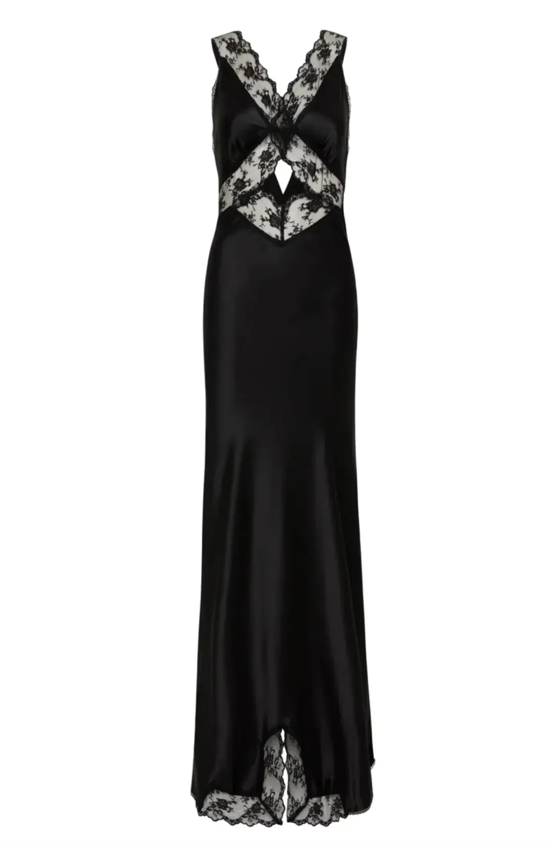 Sir The Label Aries Cut Out Gown Black Size 1 / AU 8 for rent on The Volte - main image