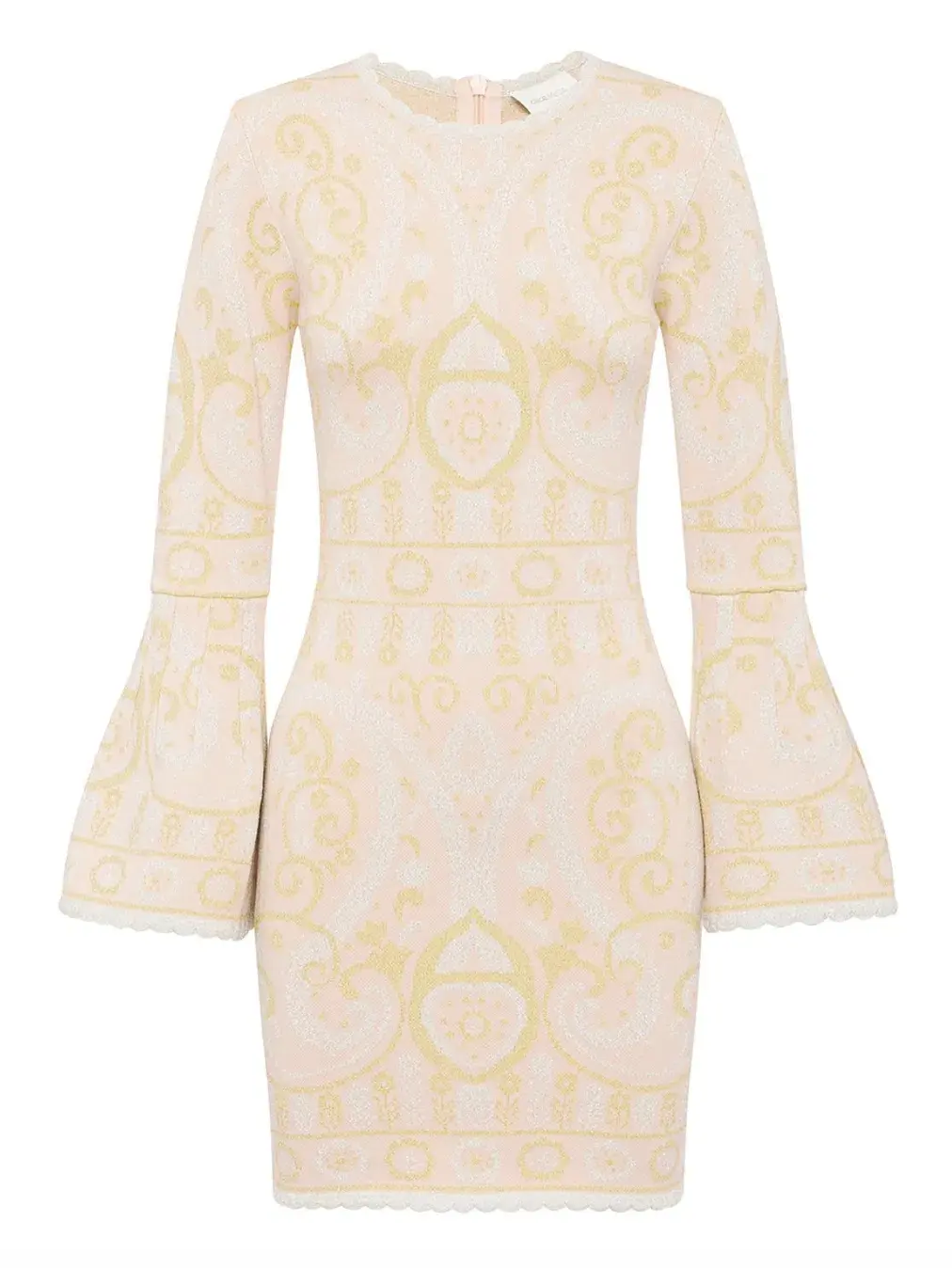 Alice McCall Adore Mini Dress Blush Pink Size 4 for rent on The Volte - main image