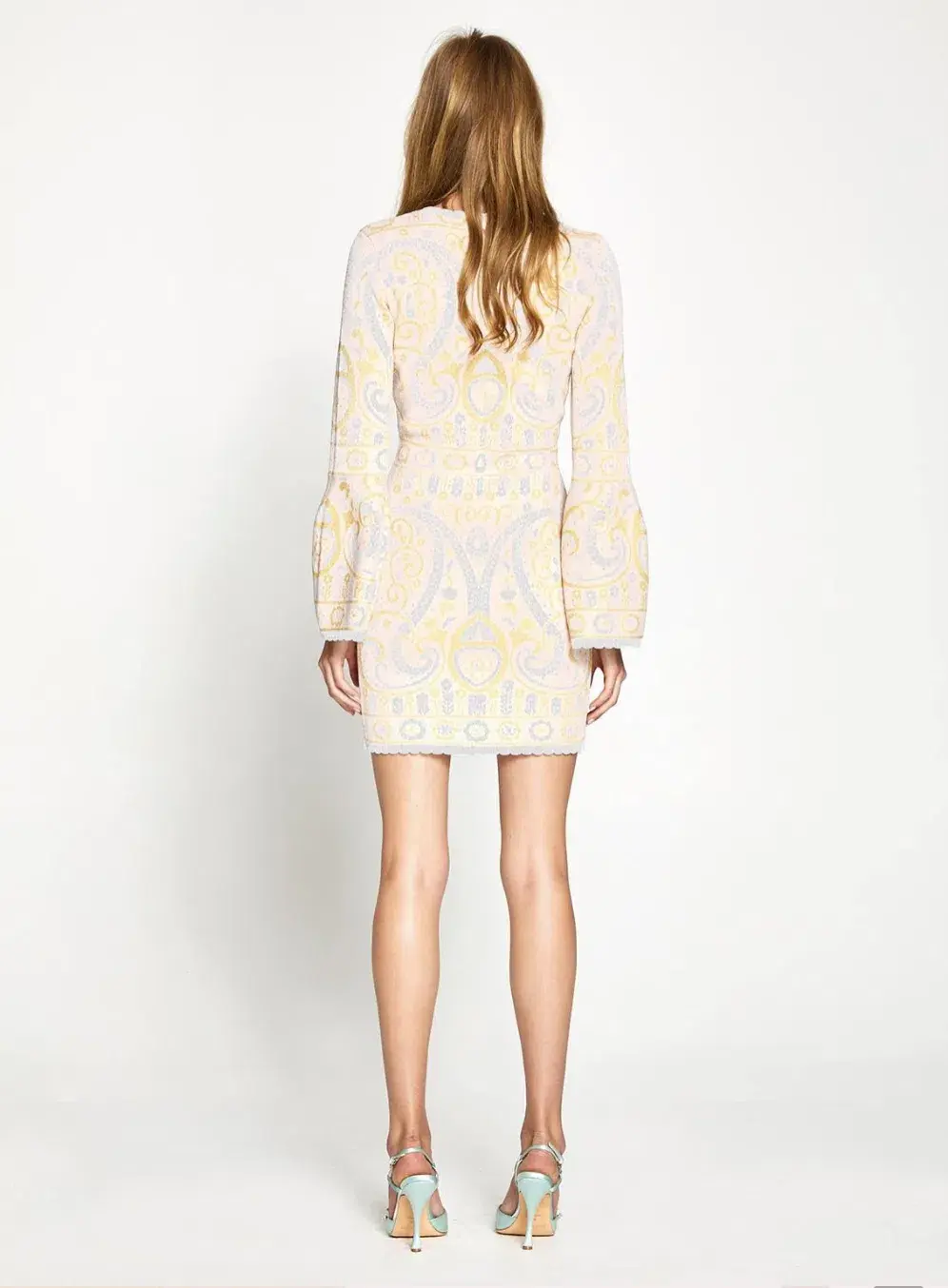 Alice McCall Adore Mini Dress Blush Pink Size 4 for rent on The Volte - main image