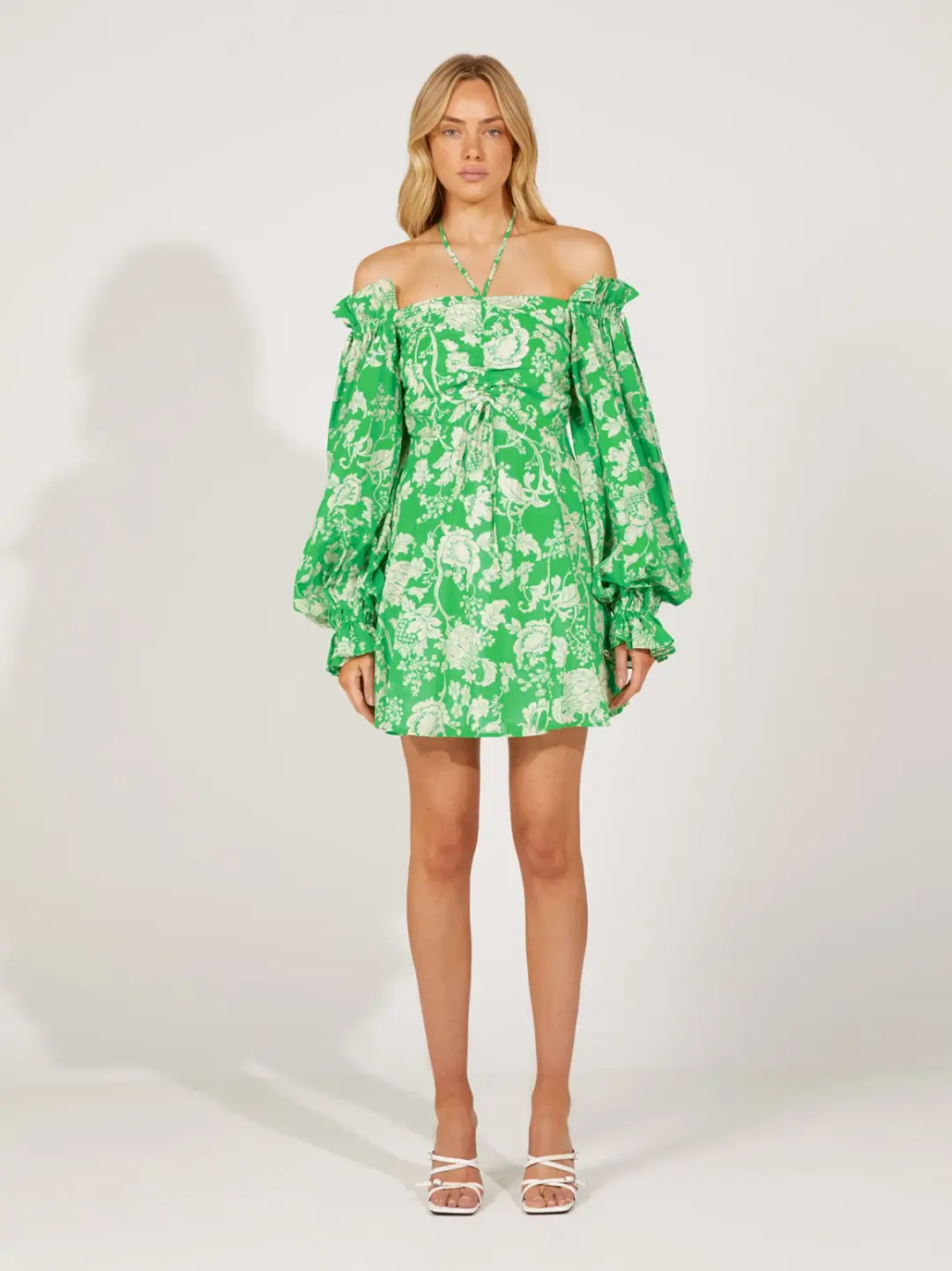 Alice McCall Mary Anne Mini Dress Green Apple Size 8 AU for rent on The Volte - main image