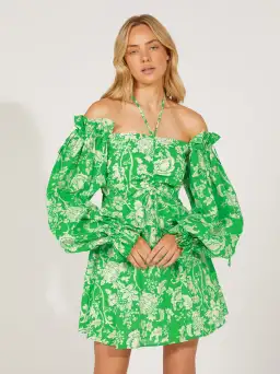 Alice McCall Mary Anne Mini Dress Green Apple Size 8 AU for rent on The Volte - image 4