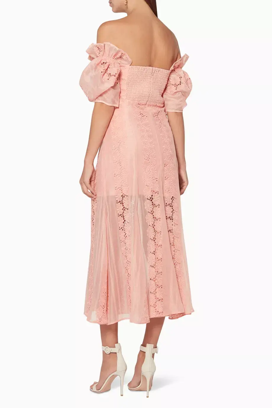 Alice McCall About You Midi Dress Rogue Pink Size 8 for rent on The Volte - main image