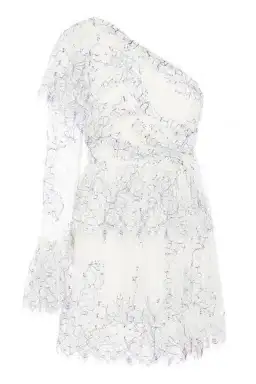 Alice McCall Isn't She Lovely Mini Dress Creme/Cobalt Size 8 AU for rent on The Volte - image 5