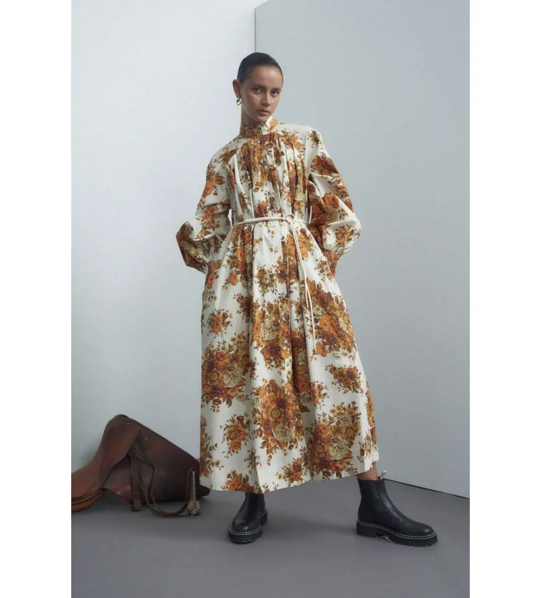 Alemais Dirby Dress Print Size 8 for rent on The Volte - main image