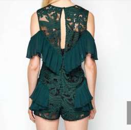 Alice McCall Adore Green Playsuit Size 6 for rent on The Volte - image 2
