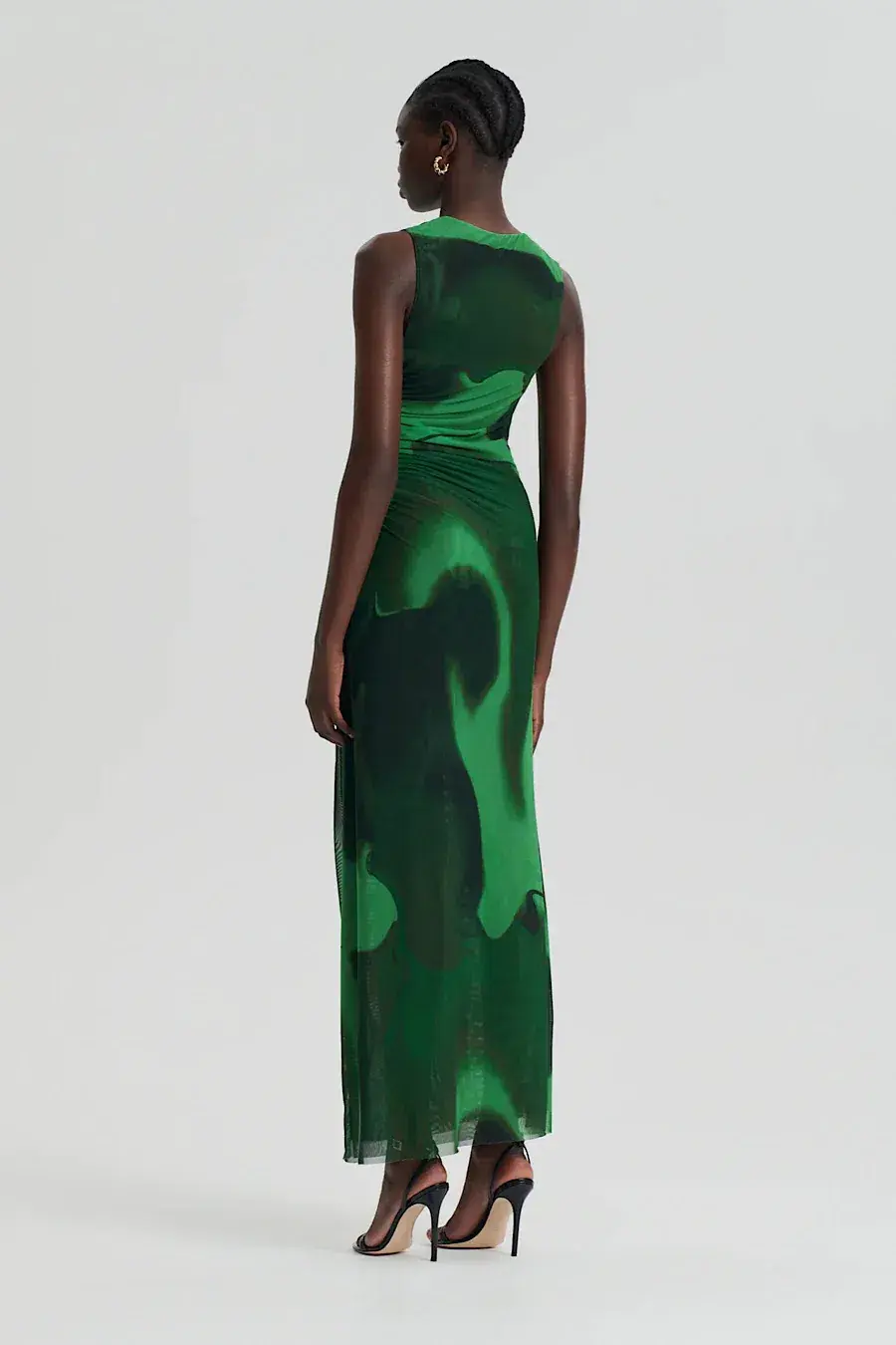 Scanlan Theodore Italian Watercolour Print Dress Safari Size 6 for rent on The Volte - main image