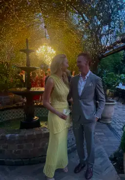 Camilla and Marc Clover Knit Top & Skirt Set in Acid Size 8 for rent on The Volte - image 4