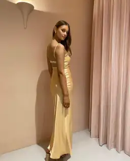 Bec & Bridge Carrie Maxi Dress in Multi Yellow Size 6 for rent on The Volte - image 3