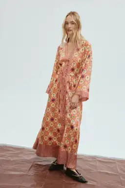 Alemais Omen Shirtdress Print Size 14 for rent on The Volte - image 1