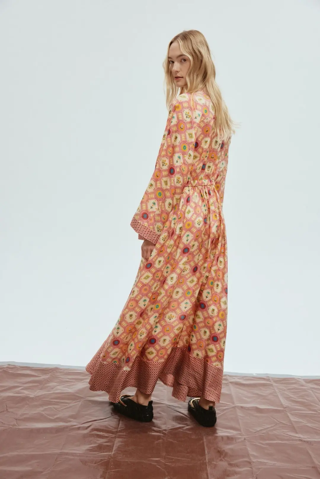 Alemais Omen Shirtdress Print Size 14 for rent on The Volte - main image