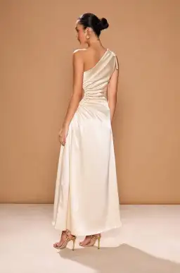 Sonya Moda Nour Maxi Dress in Ocean Pearl Size 14 for rent on The Volte - image 4