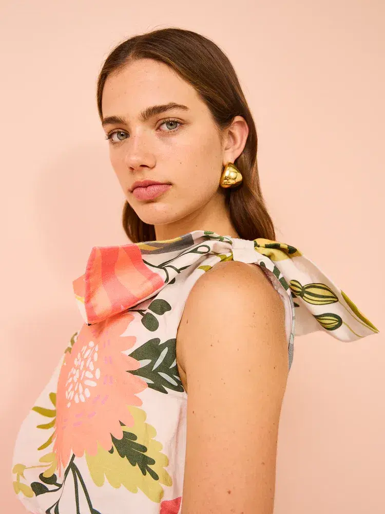 By Nicola Amelie One Shoulder Mini Dress In Potpourri Size 10 for rent on The Volte - main image