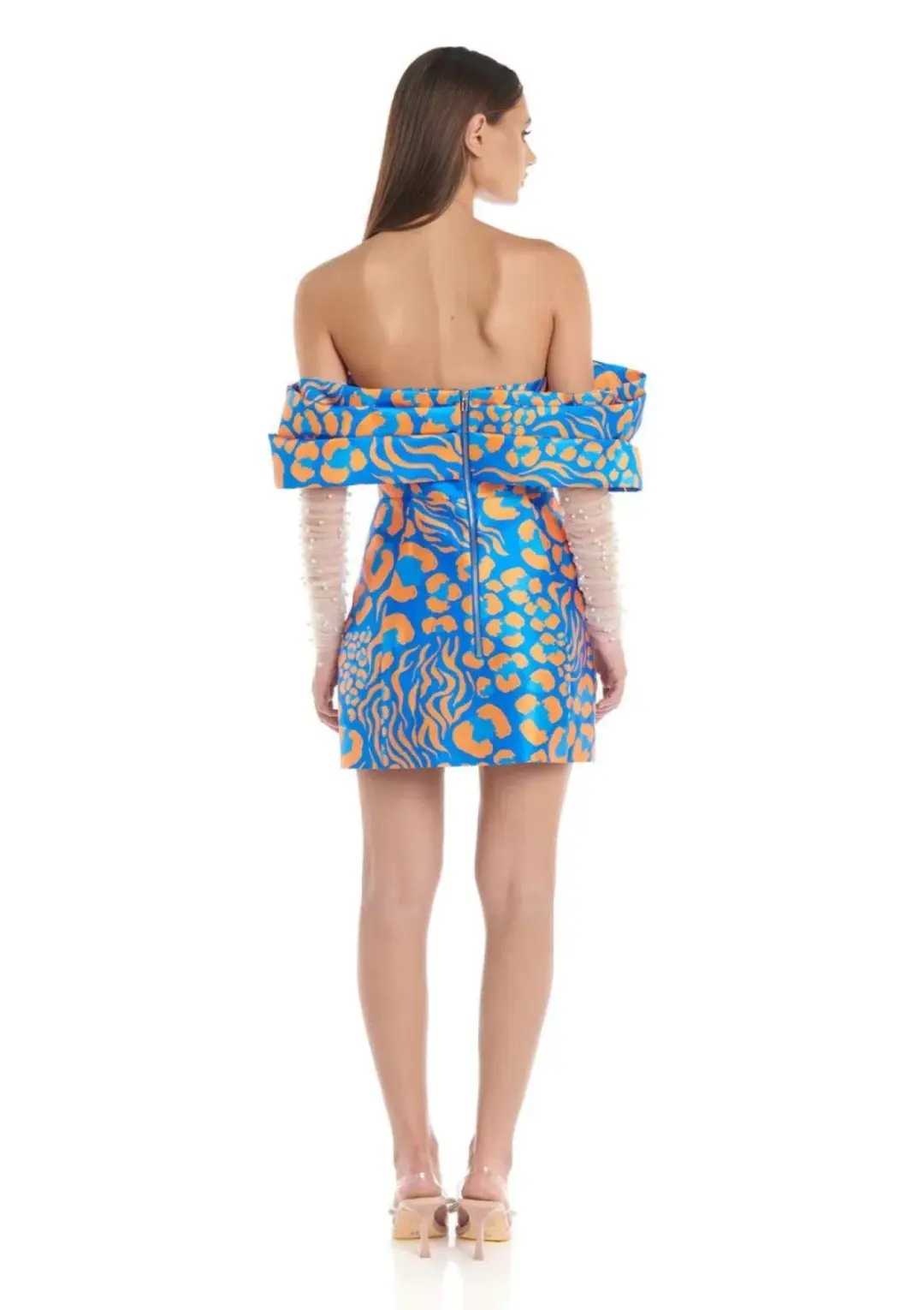 Eliya The Label Lola Mini Dress in Blue Size Small / AU 8 for rent on The Volte - main image