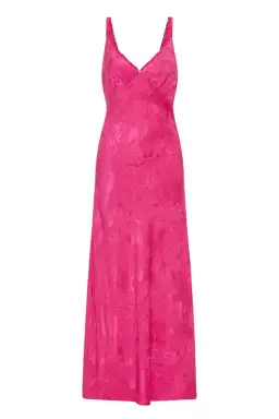 Auguste Margarita Midi Dress Pink Size 14 for rent on The Volte - image 3