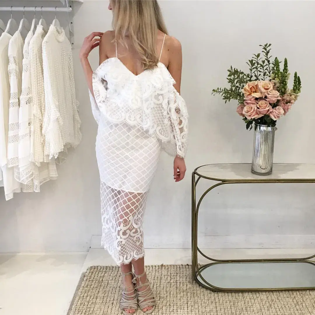 Alice McCall Bless The Dress in White Size 6 for rent on The Volte - main image