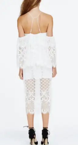 Alice McCall Bless The Dress in White Size 6 for rent on The Volte - image 3