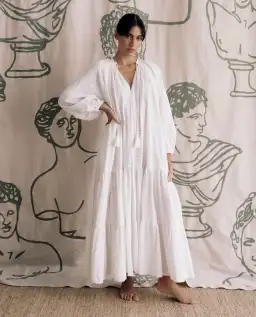 Palm Noosa Sol Dress White Size 8 for rent on The Volte - image 1