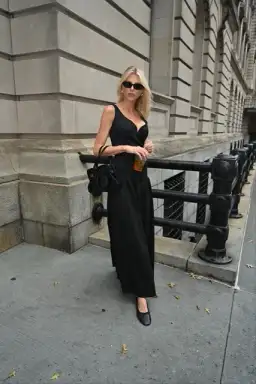 Anna Quan Florence Dress Black Noir Size 8 for rent on The Volte - image 3