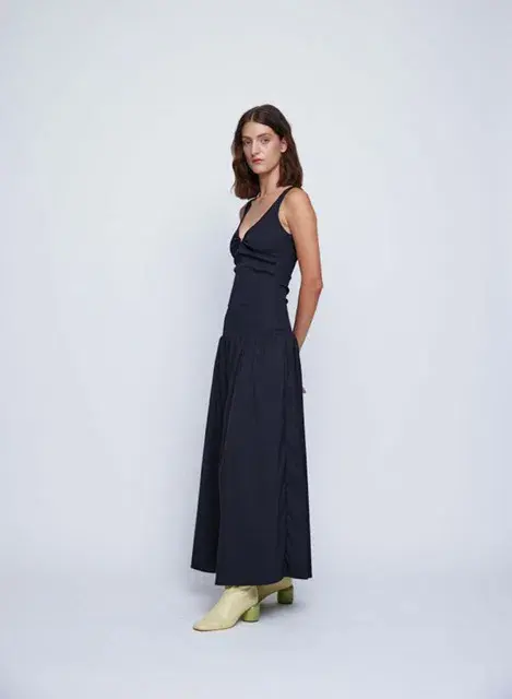 Anna Quan Florence Dress Black Noir Size 8 for rent on The Volte - main image