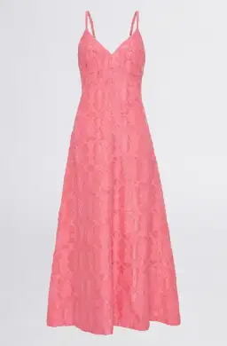 Sheike Whispers Lace Dress Candy Pink Size 14 for rent on The Volte - image 2