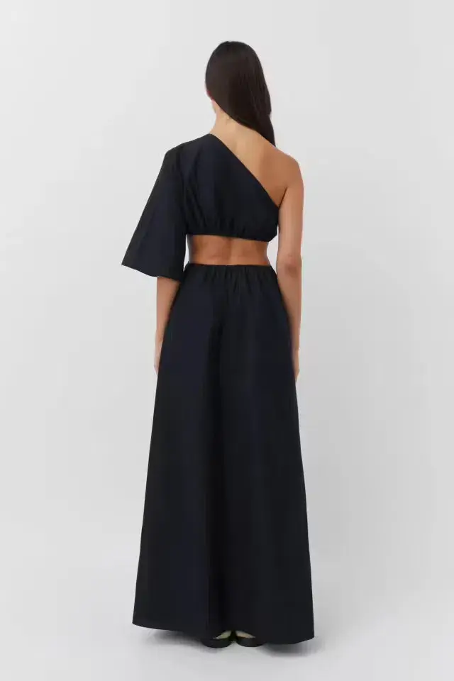Camilla and Marc Wally Maxi Dress Black Size 10 for rent on The Volte - main image