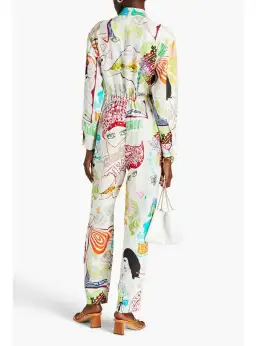 Zimmermann Shelly Zip Boilersuit Poster Print Size 2 / AU 12 for rent on The Volte - image 2