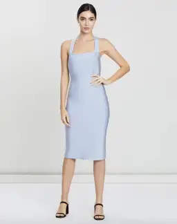 Misha Julia Midi Dress Sky Blue Size 12 for rent on The Volte - image 2