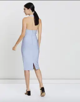 Misha Julia Midi Dress Sky Blue Size 12 for rent on The Volte - image 4