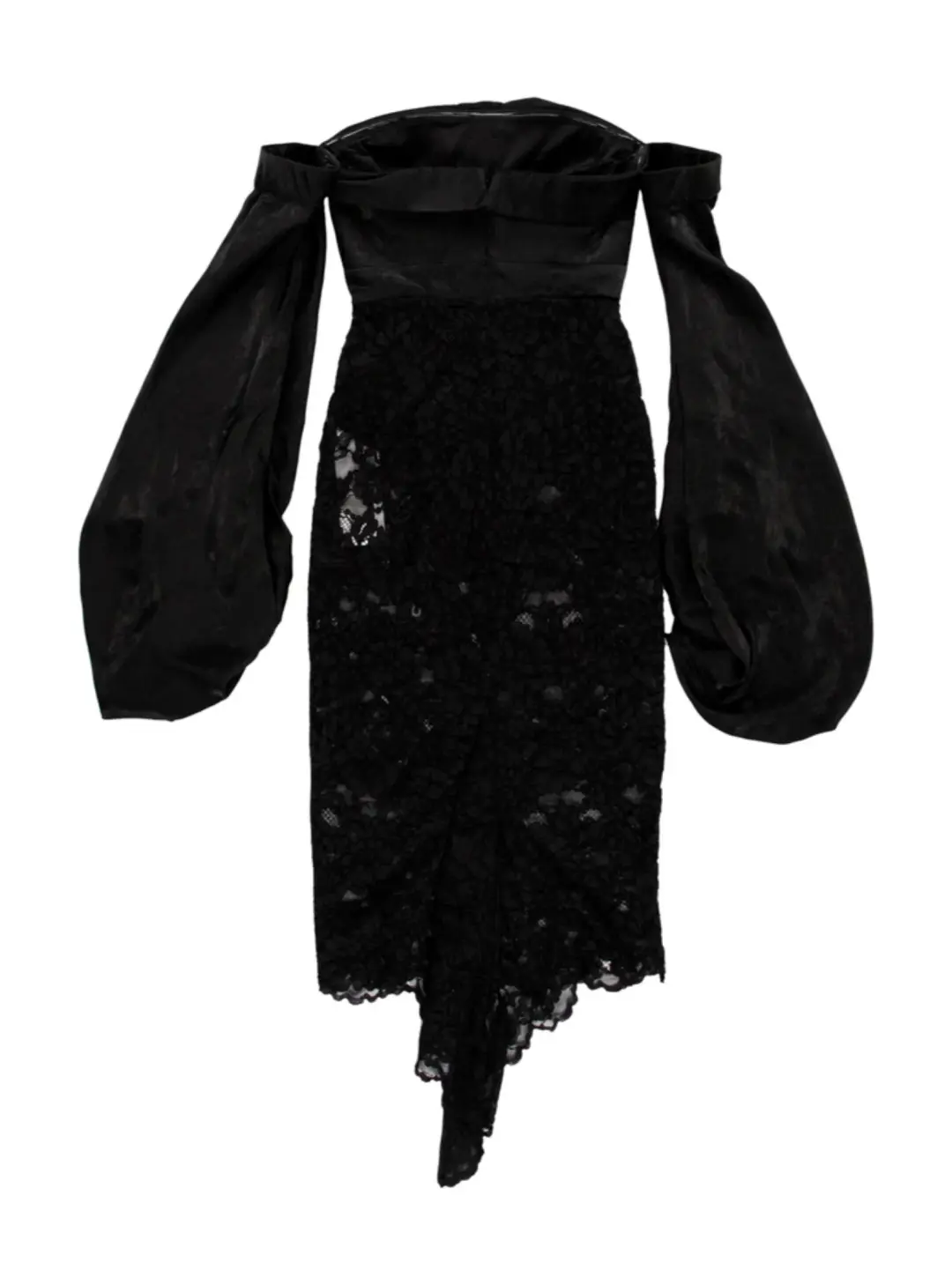 Misha Constance Midi Dress Black Size 14 for rent on The Volte - main image