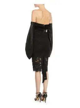 Misha Constance Midi Dress Black Size 14 for rent on The Volte - image 2