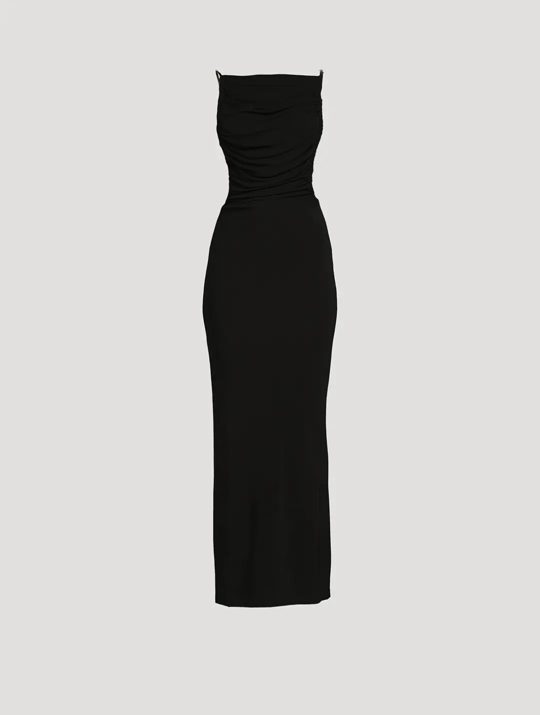 Christopher Esber Sculpted Strap Negative Space Cami Dress Black Size 14 AU for rent on The Volte - main image