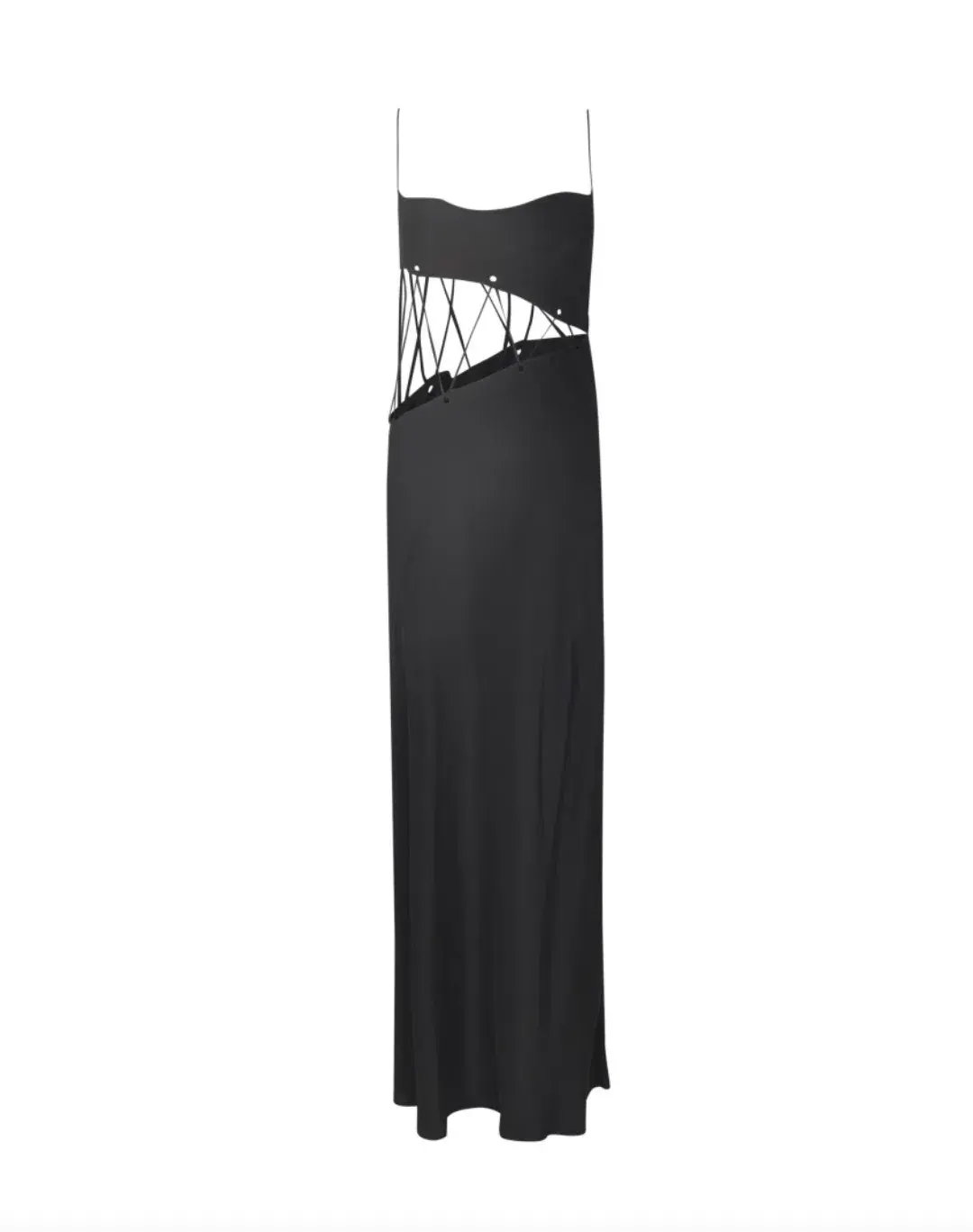 Christopher Esber Disconnect Cami Dress Black Size 10 AU for rent on The Volte - main image