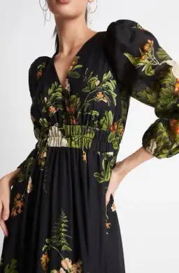 Sheike Garden of Eden Maxi Black Floral Size 16 for rent on The Volte - image 3