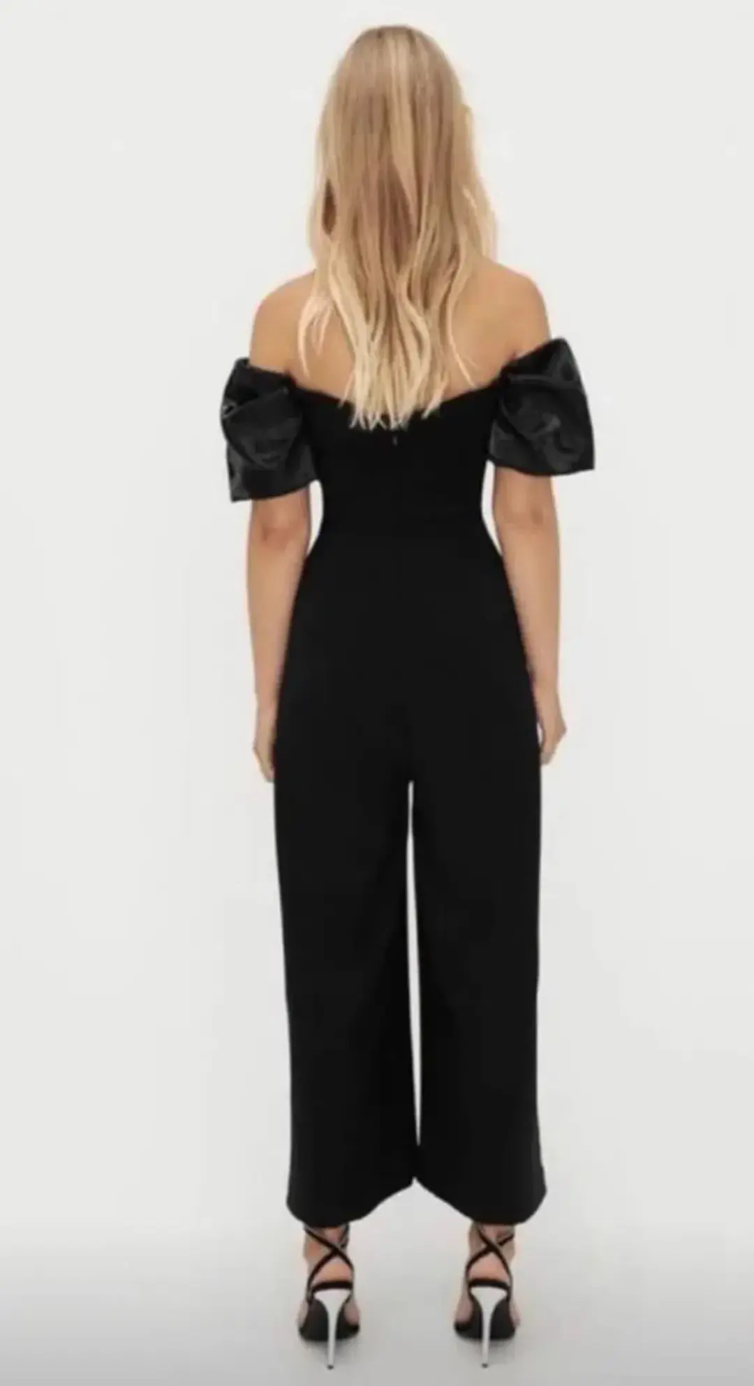 Sheike Liaison Jumpsuit Black Size 16 for rent on The Volte - main image
