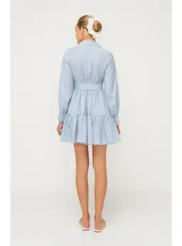 Sheike Abigail Dress Pale Blue Size AU 14 for rent on The Volte - image 2